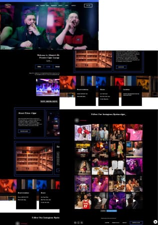 Prime Cigar website design by Elite Web Professionals