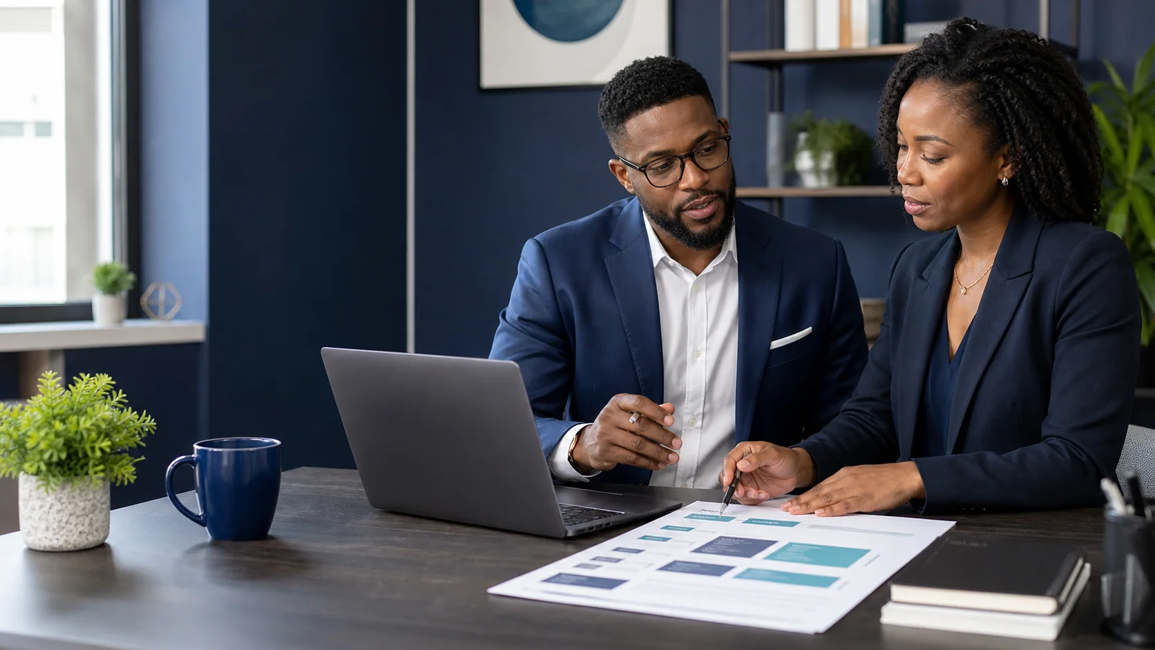 Atlanta accountant reviewing an SEO and local search strategy without fabricated performance metrics